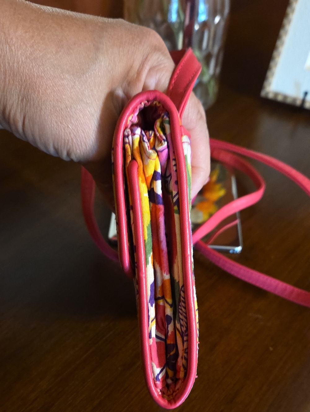 Vera Bradley Mini Turn-lock Crossbody Bag - Picture 6 of 13